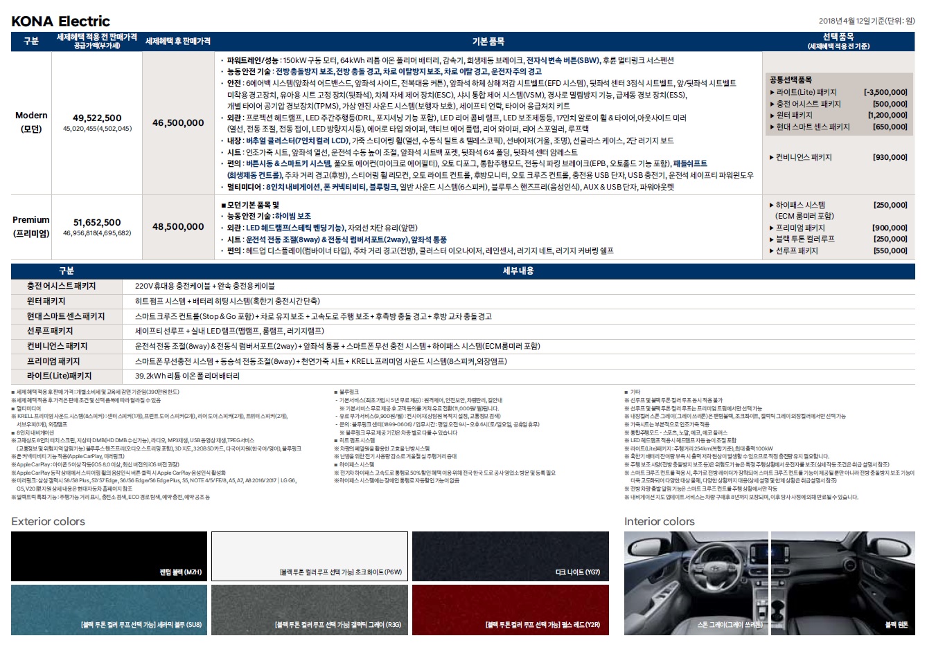 코나 EV 가격표 - 2018년 04월 -3.jpg