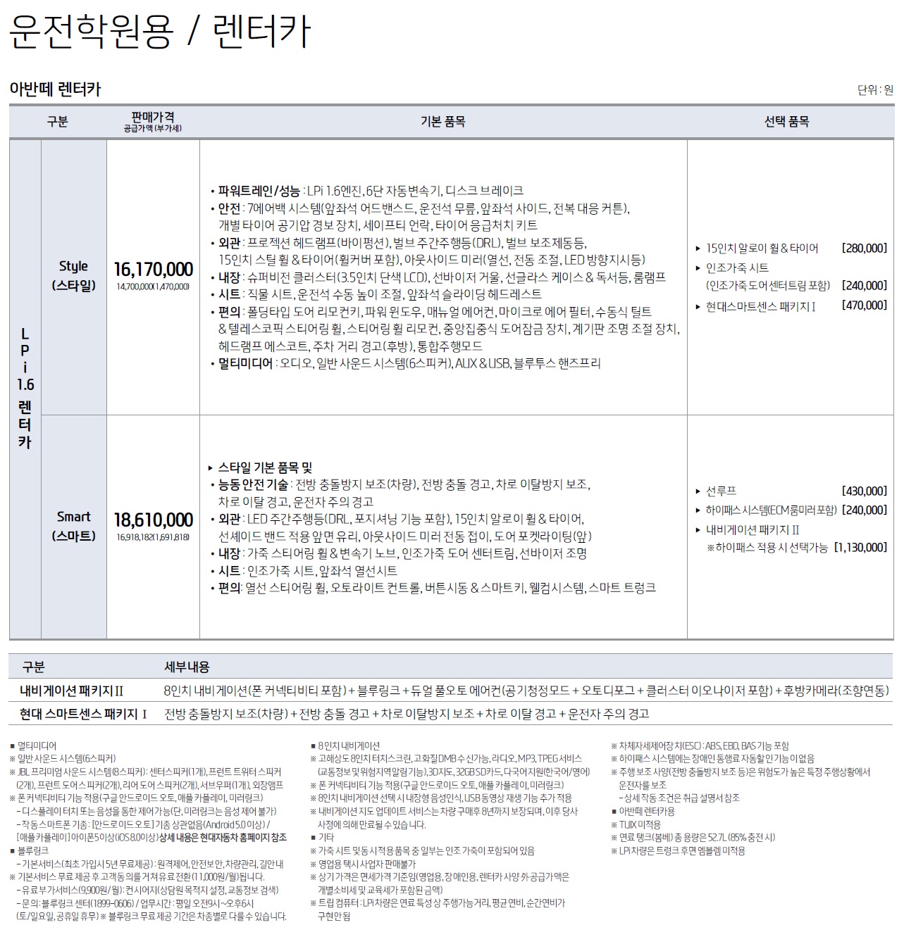 더뉴아반떼 가격표 - 2018년 9월 -6.jpg